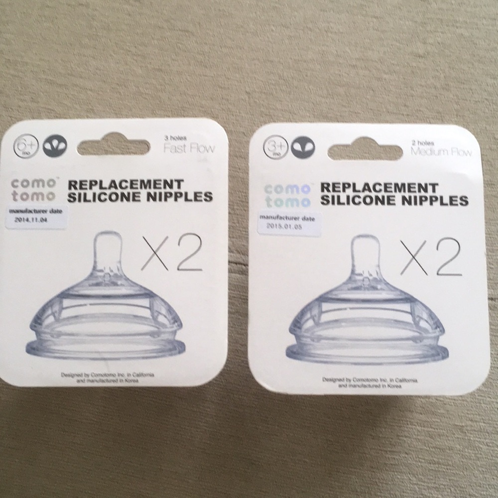 Comotomo replacement nipples